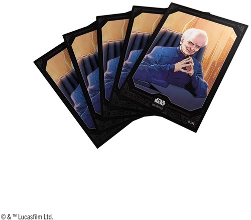 Gamegenic Star Wars Unlimited Art Sleeves Chancellor Palpatine protection cartes-2