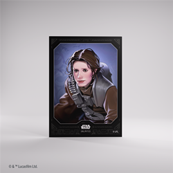 Asmodee Star Wars Unlimited protège-cartes Leia Organa protection premium