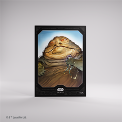 Asmodee Star Wars Unlimited protège-cartes Jabba the Hutt - pochettes de protection
