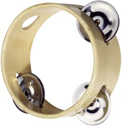 Goki Tambourin - Jouet musical - 3 clochettes - Instrument musique
