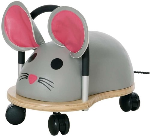 Wheelybug Porteur Souris Petit - Jouet en Bois pour Tout-Petits