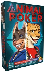 Asmodee jeu de cartes Animal Poker - jeu familial hilarant avec des animaux