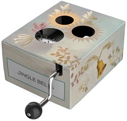 Belle Lurette boîte à musique manuelle Noël Jingle Bells cadeau