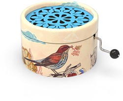 Belle Lurette jouet musical Rondo Birds 02 Mozart Lullaby rose