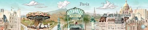 Belle Lurette boîte à musique jouet Rondo25 Amelie à Paris multicolore-2