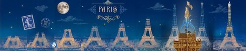 Belle Lurette jouet Rondo26 boîte à musique Eiffel Glitters La vie en rose-2