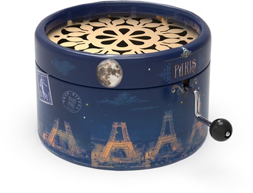Belle Lurette jouet Rondo26 boîte à musique Eiffel Glitters La vie en rose