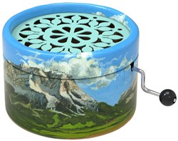 Belle Lurette jouet musical Rondo72 Zugspitze Edelweiss carton