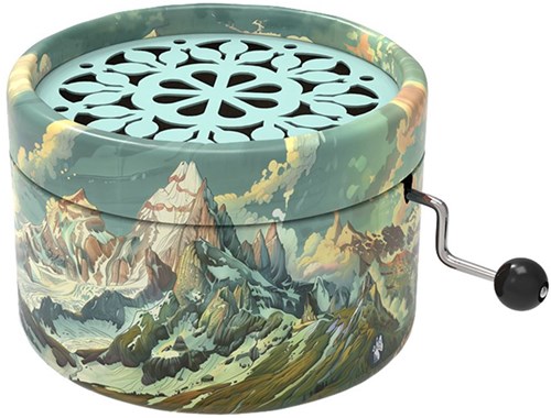 Belle Lurette boîte à musique Rondo The Sound of Music Mountains décorative