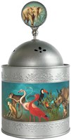 Belle Lurette boîte à musique jouet Lac des cygnes animaux décoratif