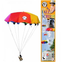 Kids at Work jouet parachute coloré 85 cm pour jeux en plein air