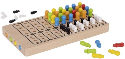Goki jeu de logique en bois pour enfants et adultes - jeu éducatif