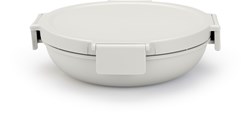 Brabantia bol à déjeuner 1L gris clair - Make & Take - étanche et sans BPA