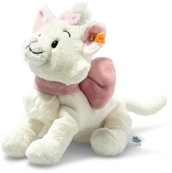 Steiff peluche Disney doudou Marie - chat blanc - 24 cm - peluche douce