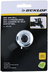 Mini sonnette de vélo 35mm argent - Accessoire vélo enfant