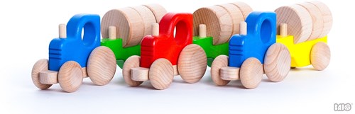 Bajo tracteur jouet avec blocs - tracteur de ferme pour enfants
