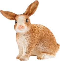 Schleich lapin de ferme - figurine Farm World plastique