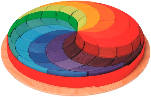 Grimm's Spirale de couleur grand cercle