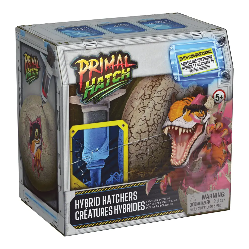 Spin Master jouet dinosaure Primal Hatch Hybrid Dino Jurassic