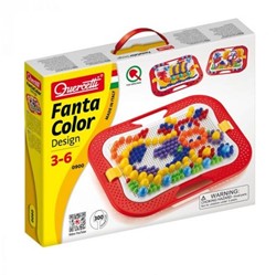 Quercetti Fantacolor Design Insteek mozaïek, 300 Pins