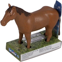 Bruder cheval jouet marron - figurine réaliste en plastique