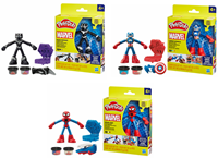 Play-Doh Marvel Captain America set de pâte à modeler super-héros - Jouet Marvel
