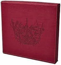 Dragon Shield Boîte de Rangement RPG et Plateau à Dés Blood Red - Accessoire de Jeu de Rôle