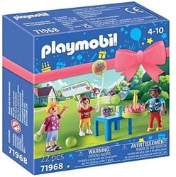 Playmobil coffret jouet anniversaire enfant - set de fête
