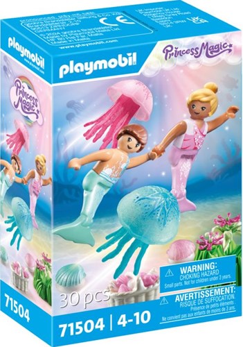 PLAYMOBIL PRINCESS MAGIC: MERMAID CHILDREN WITH JELLYFISH