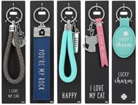 Depesche porte-clés turquoise Be Lucky! accessoire décoratif-2