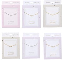 Collier Depesche signe du zodiaque Verseau argenté cristal-2