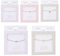 Depesche bracelet Heart of Gold argenté avec lettre T cristal-2