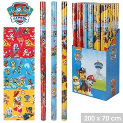Hoomark papier cadeau Paw Patrol 6 rouleaux bleu 200x70cm emballage enfant