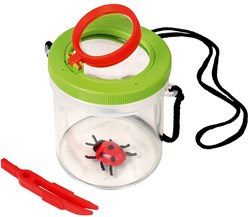 Navir loupe à insectes explorateur nature avec double lentille et cordon