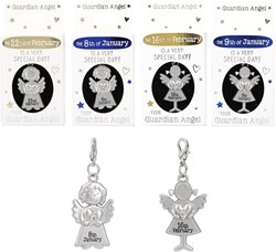 Depesche pendentif ange gardien argenté pour enfants - bijou cadeau