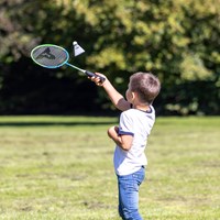 Schildkröt set de badminton pour enfants - raquettes junior et volants-2