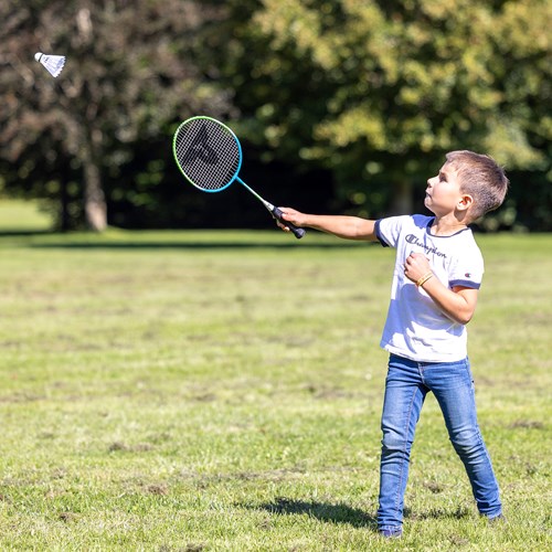 Schildkröt set de badminton pour enfants - raquettes junior et volants-3