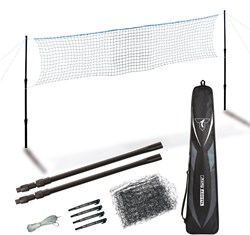 Schildkröt set de filet de badminton réglable télescopique extérieur