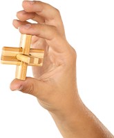 Eureka 3D Bamboo Puzzle Doublecross - casse-tête écologique-2