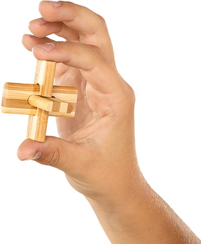 Eureka 3D Bamboo Puzzle Doublecross - casse-tête écologique-2