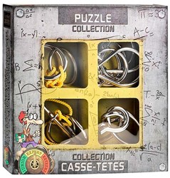 Collection de puzzles Eureka - Collection de puzzles en métal experts