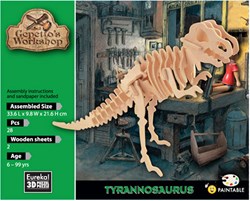 Eureka kit de construction en bois dinosaure - Gepetto's Workshop Tyrannosaurus