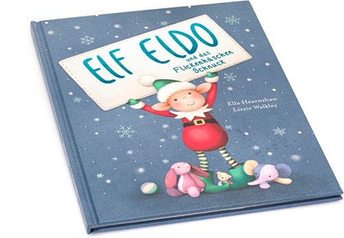 Jellycat livre pour enfants Elf Eldo et l'aventure du lapin Patch Schnuck