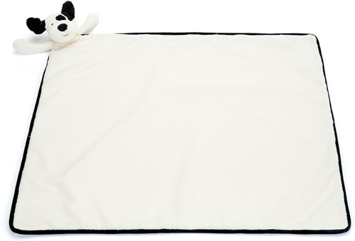 Jellycat Doudou Chiot Bashful Noir & Crème -2