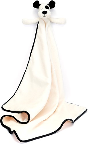 Jellycat Doudou Chiot Bashful Noir & Crème 
