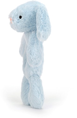 Jellycat peluche hochet Bashful Blue Bunny jouet bébé-2