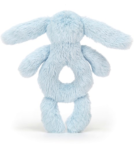 Jellycat peluche hochet Bashful Blue Bunny jouet bébé-3