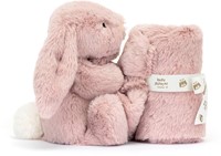 Jellycat Doudou Lapin de Luxe Rosa -3