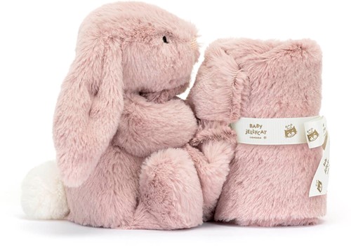Jellycat Doudou Lapin de Luxe Rosa -3