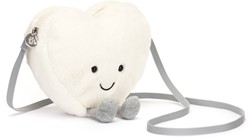 Jellycat Peluche Amuseable Sac à Coeur Crème